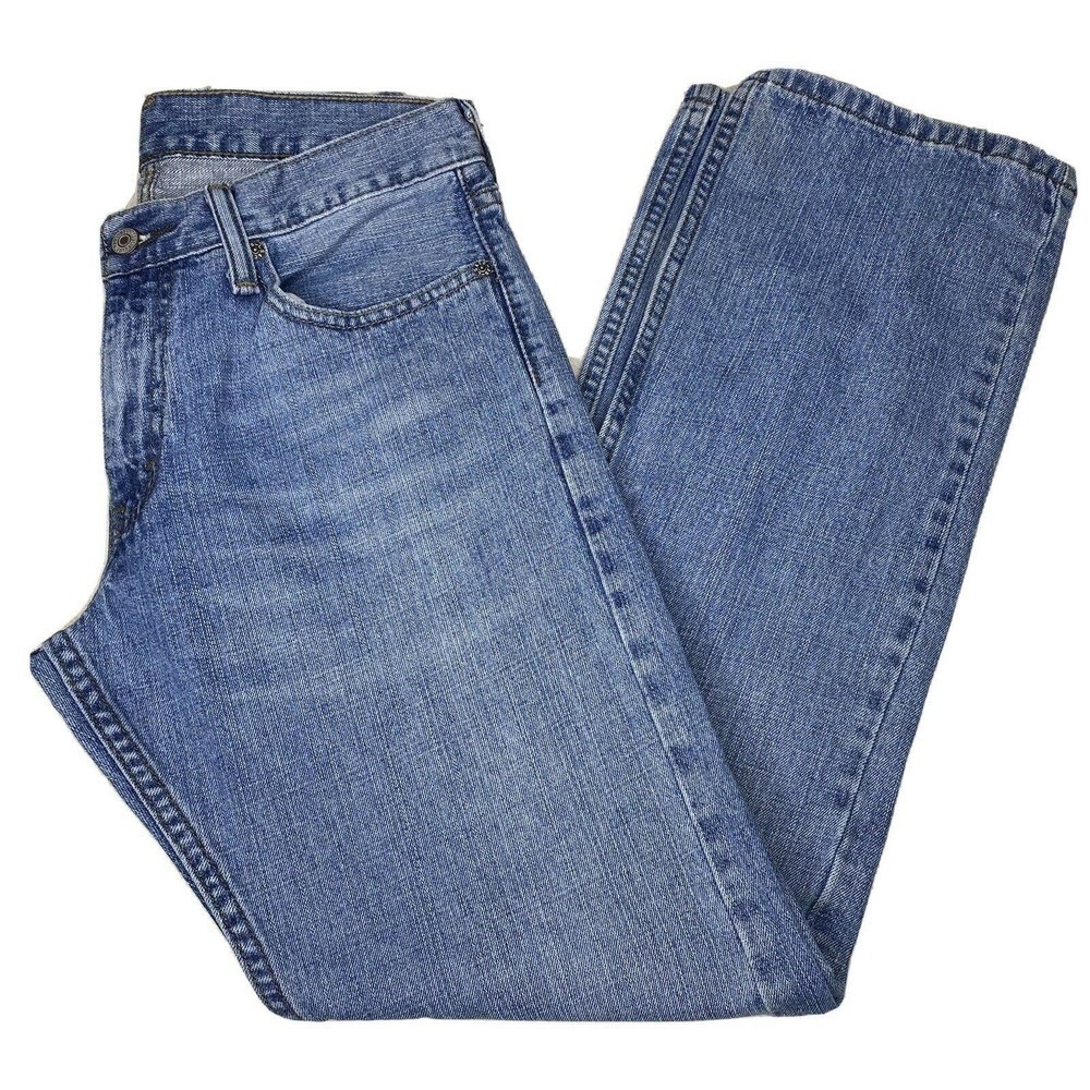 Levi's 514 Men's Blue 100% Cotton Denim Straight Fit Jeans 29x30
